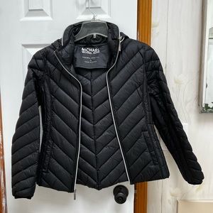Michael Kors light weight jacket with hood